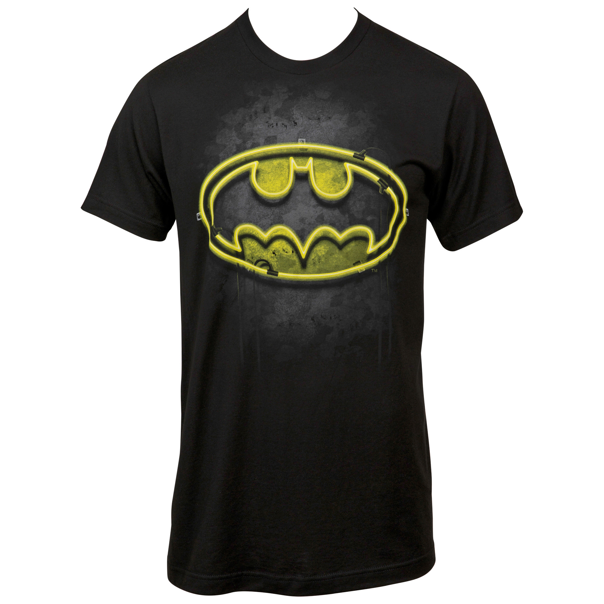 Batman Neon Light Logo T-Shirt